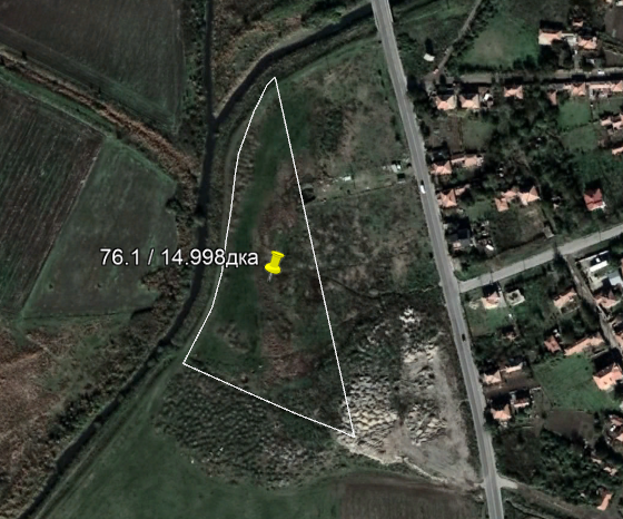 Продава ливада в село Езеро община Нова Загора, подходяща за депо за отпадъци